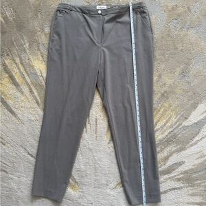 Calvin Klein Light Gray Trousers